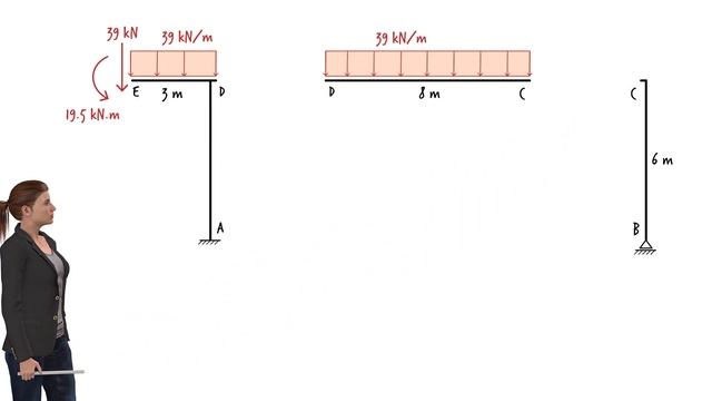 SA68: Review Session (Shear and Moment Diagrams for a Frame) смотреть онлайн
