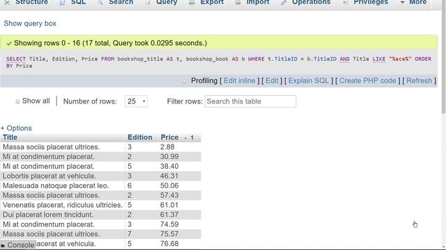 Using ORDER BY in SQL смотреть онлайн