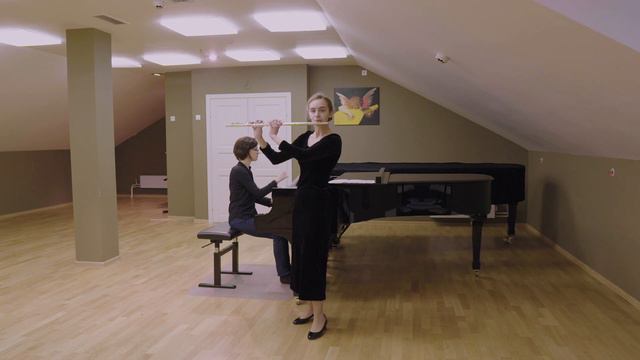 Vladimir TSYBIN Etude No. 1 for flute and piano. Uliana ZHIVITSKAYA смотреть онлайн