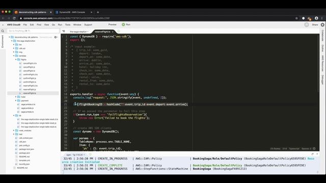 Deconstructing "The Saga Stepfunction" AWS Serverless Architecture Pattern смотреть онлайн