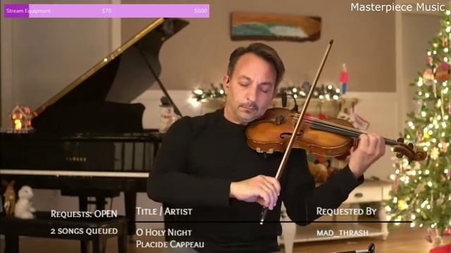 New Year's Violin | Новогодняя скрипка, рождественское настроение, новый исполнитель |Christmas Moo
