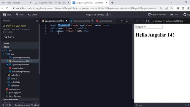 Angular Full Course | Angular 14 l | How to use stackblitz for angular | stackblitz angular tutoria смотреть онлайн
