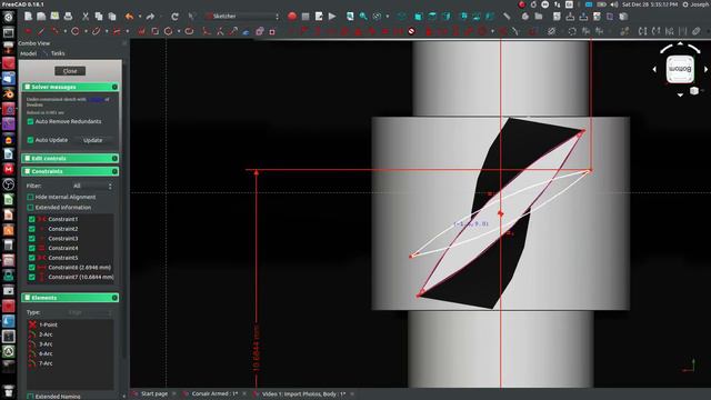 Make a Corsair F4U in FreeCAD Video 3: Propeller |JOKO ENGINEERING| смотреть онлайн