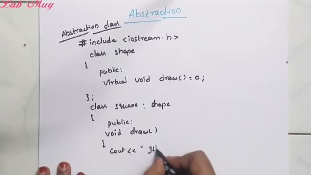 Abstract Class In C++ || C++ Programming In Telugu