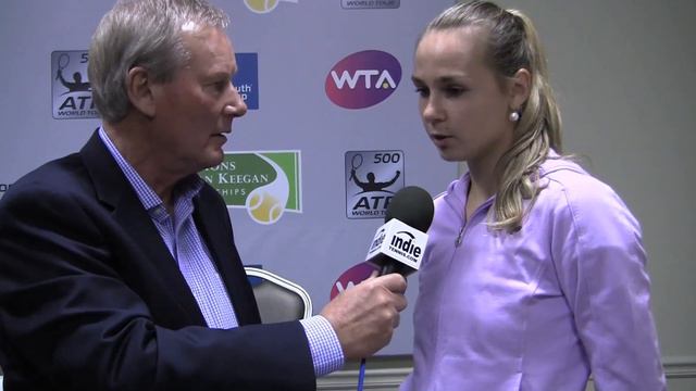 Koz Rybarikova Interview after the Memphis Final смотреть онлайн