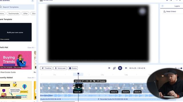 Монтаж видео онлайн на слабом ПК, прямо в браузере! Как быстро создавать видео контент в inVideo смотреть онлайн
