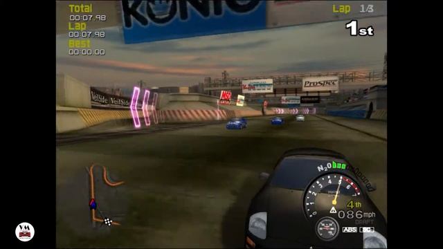 SRS  Street Racing Syndacate 2  Pursuit  Race 60 FPS