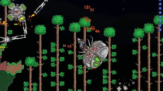 Terraria Custom Bosses- Cyber King and Evil Corn смотреть онлайн