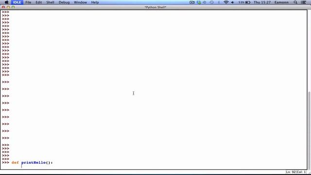 Python 2.7.2 Programming Tutorial #2: Functions смотреть онлайн