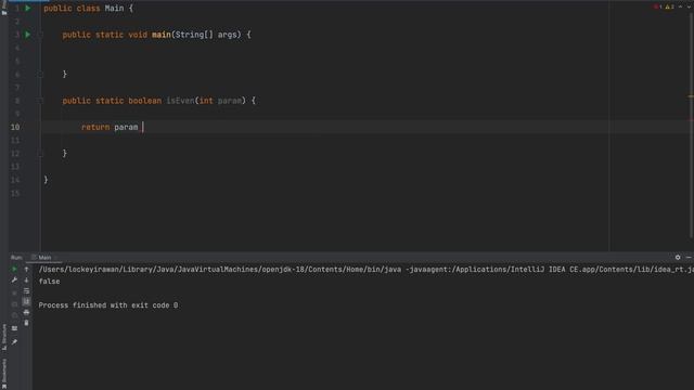 JAVA 101 | Review handsonlab 7 Task 4 isEven() : boolean смотреть онлайн