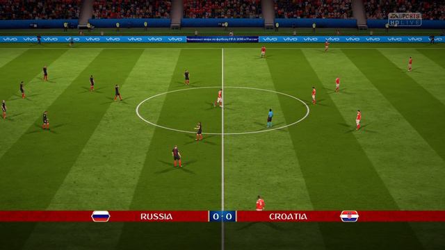 Russia vs Croatia | Match 59 | FIFA World Cup Russia 2018 | 07/07/2018 | FIFA 18 Game Play смотреть онлайн