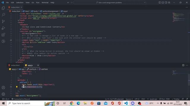 Tutorial membuat Todo List sederhana dengan Vue JS 3!! смотреть онлайн