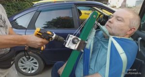 Самодельный инвалидный подъемник. 13кг.