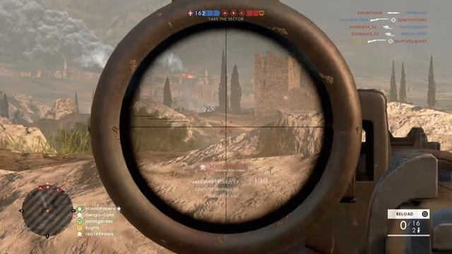 Battlefield 1 - 330 m sniping смотреть онлайн