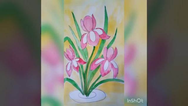 Чудові іриси. Живопис смотреть онлайн
