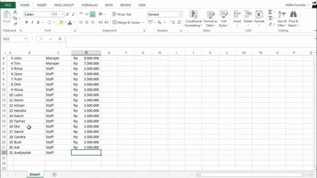 Cara Sort dan Filter pada Excel | Belajar Microsoft Excel смотреть онлайн