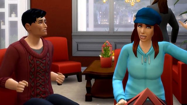 The Sims 4. Новогодние истории. 6. Домохозяйка Клара Букина. смотреть онлайн
