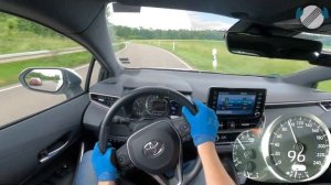 Toyota Corolla 1.8 Hybrid (2020) AUTOBAHN POV TOP SPEED ? #TopSpeedBrothers