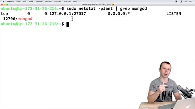 Installing MongoDB on the VPS server: 04 - Configure MongoDB network access смотреть онлайн