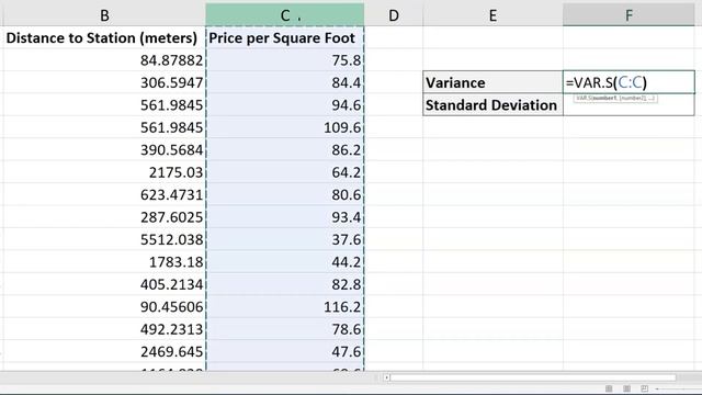How to Calculate Standard Deviation & Variance in Microsoft Excel смотреть онлайн