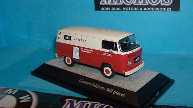 1/43 Vw Volkswagen T2b AEG Van'/ Premium ClassiXXs [11701] Diecast Model смотреть онлайн