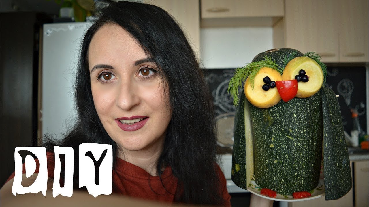 DIY. Поделки из овощей и природных материалов для детского сада (iшколы) смотреть онлайн