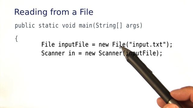 Reading from File - Intro to Java Programming смотреть онлайн
