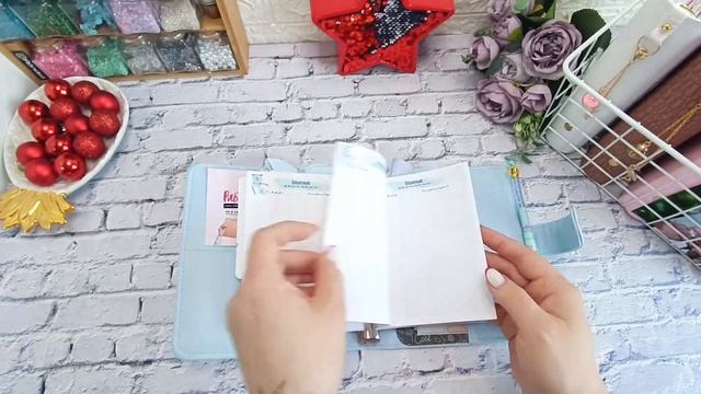 Обзор планера формата А6. #скрапбукинг . смотреть онлайн