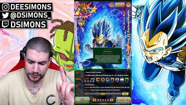 BREAKDOWN & HIDDEN POTENTIAL #2 VEGETA BLUE EVOLUTION LR | Dokkan Battle смотреть онлайн