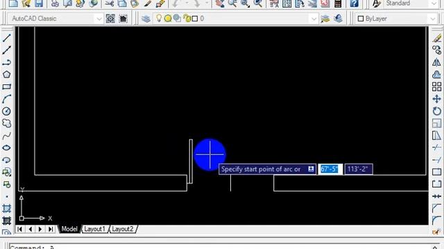 Lecture No 9 Make Room 2D Drawing in AutoCad 2007 смотреть онлайн