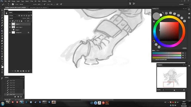 РИСУЕМ ЯЩЕРА. Speedpainting. Александр Труфанов. Smirnov School смотреть онлайн