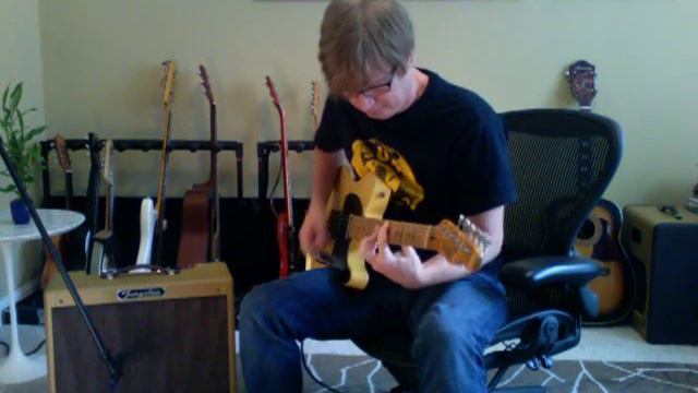 Tungsten Amp Crema Wheat Tweed Deluxe guitarist Greg V. with Fender Nocaster смотреть онлайн