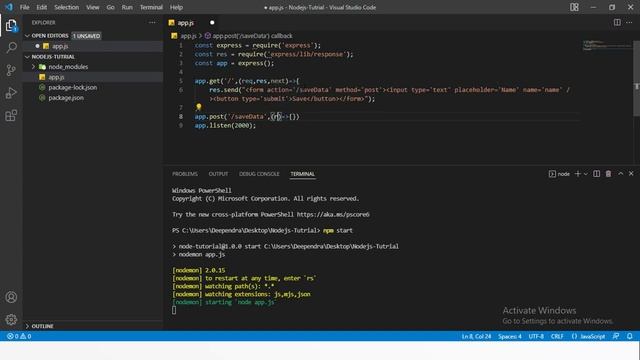 how to redirect in node js express in hindi | nodejs redirect to another page | Part 26 смотреть онлайн