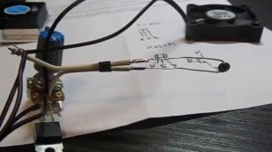 Регулятор вращения скорости вентилятора (кулера) с помощью терморезистора.