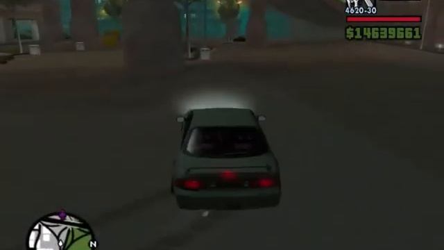 GTA:SA Nissan Silvia S14 Drift Test смотреть онлайн