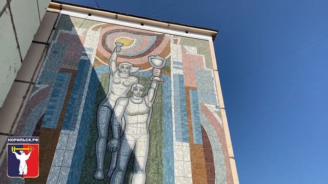 Завершены работы по восстановлению мозаичного панно «Олимпийцы» смотреть онлайн