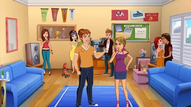 Naughty College Dorm - Game Walkthrough смотреть онлайн