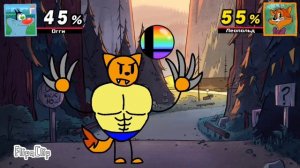 Огги против Леопольда (Поединки персонажей из мультиков и игр)