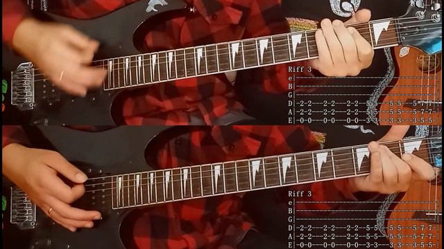 Number 13 - Nothing but Thieves (Tab Pdf Tutorial Cover) смотреть онлайн