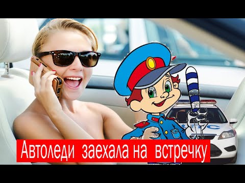 А вот была история. Автоледи заехала на встречку и припарковалась там, не заметив Сотрудников ДПС.