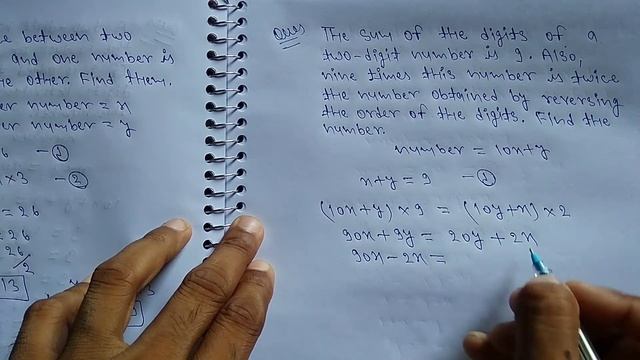 The sum of digits of a two digit number is 9. Also, nine times this number...|| Q.14 RD Class 10 || смотреть онлайн