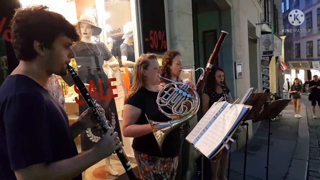 Filip: Clarinet/ Anna: French Horn/ Iva: Bassoon/ Barbara: Clarinet/From Prague/ Graz / Austria смотреть онлайн