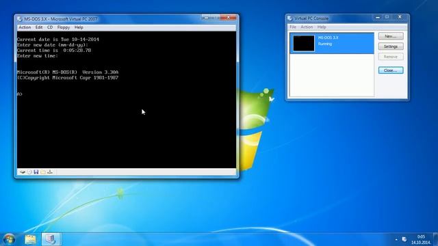 Quick Guide: Installing MS-DOS 3.X on Virtual PC 2007 смотреть онлайн