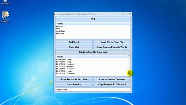 How To Use Synonym Database For Multiple Words Software смотреть онлайн