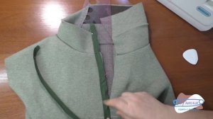 Воротник-стойка с молнией. Подробный МК. Часть I.