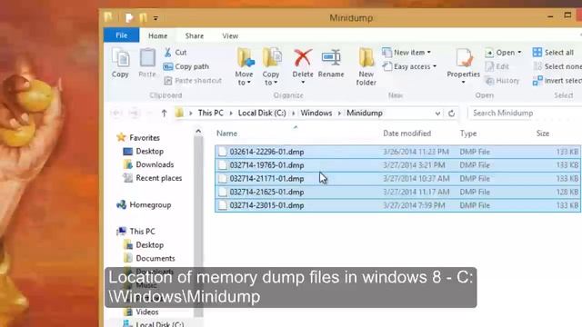 Memory Dump files Location in windows 8 computer Path To DMP File location смотреть онлайн