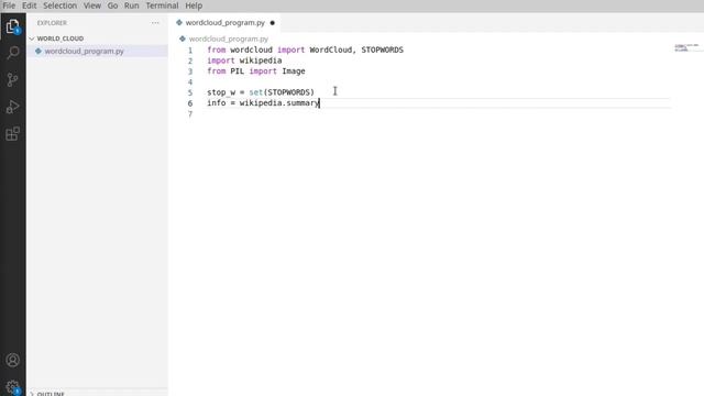 Generating Word Cloud in Python | GeeksforGeeks смотреть онлайн