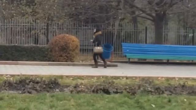 Социальный эксперемент, реакция на брошенный мусор(Бишкек) смотреть онлайн