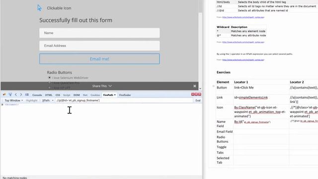 Web Elements (Free Course 2018) - How to Identify Fields Using XPath смотреть онлайн