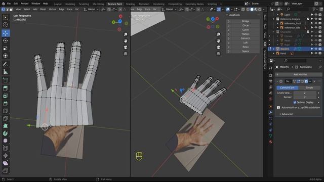 Blender Character Tutorial - Part 8 (Hands & Fingers!) смотреть онлайн